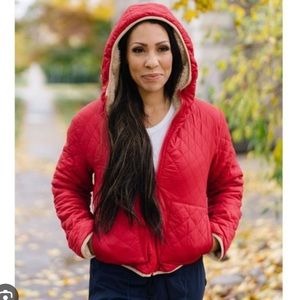 NWT Zyia rversable coat